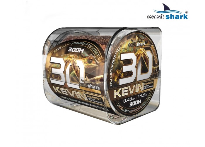 Леска EastShark KEVIN MIMICRY 3D 300м 0,28 мм