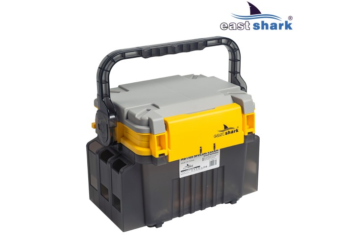 Ящик рыболовный EastShark MB-705 желтый малый