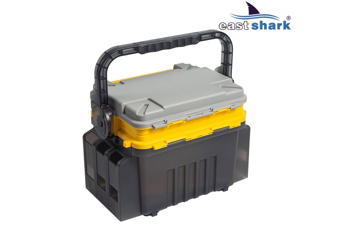 Ящик рыболовный EastShark MB-705 желтый малый