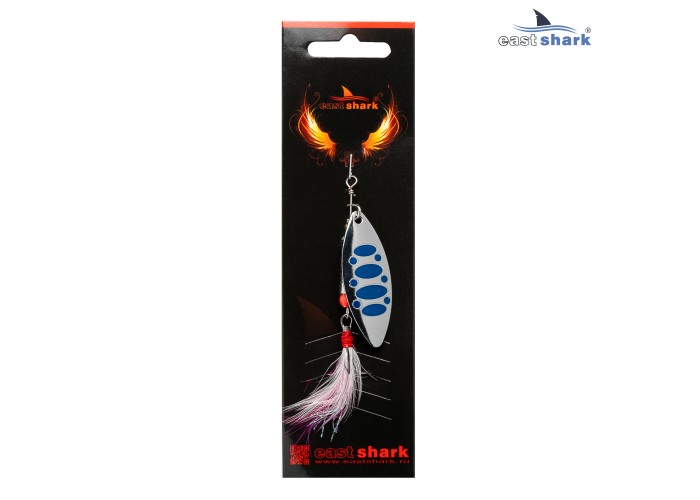 Блесна вращающаяся (уп./5шт.) EastShark Zander размер-1 col.#500