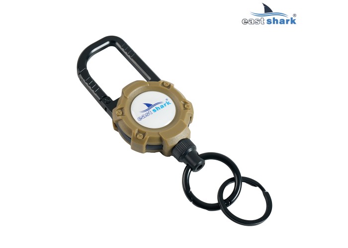 Поясной карабин-держатель EastShark (ретривер) XZ 830 магнитный коричневый