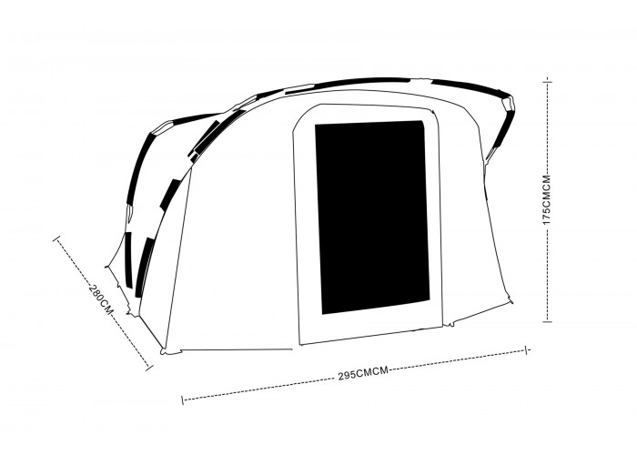 Палатка EastShark HYT 029-2M2R-P