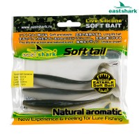 Силиконовая приманка ES3118 120 мм (3 шт/уп) color: K012 Силиконовая приманка ES3118 120 мм (3 шт/уп) color: K012