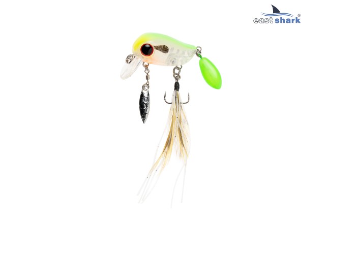 Воблер EastShark Hybrid 5.4см. 4.8г. 0-0.1m Floating col.#016