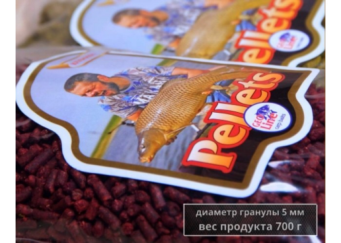 Пеллетс 5 мм 0.7 кг Чеснок (уп.10 шт коробка)