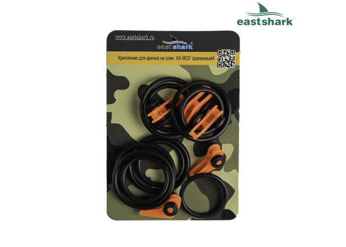 Крепление для крючка на спиннинг  XA-9037 оранжевый