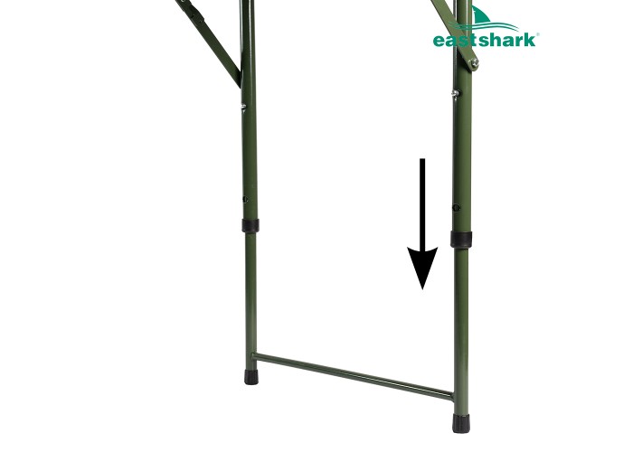 Стол ES зеленый большой