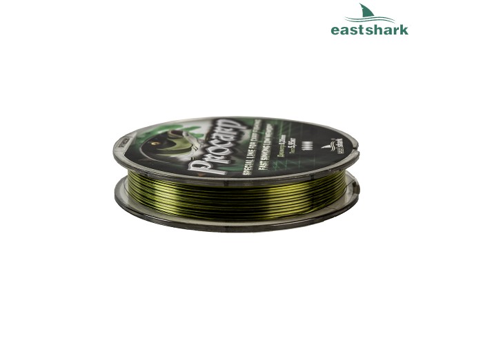 Леска PROCARP 100 м черно-зеленая 0,18