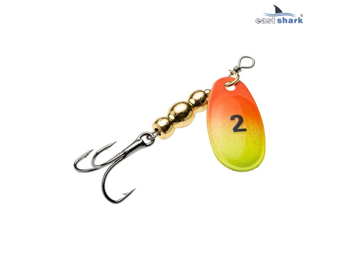 Блесна вращающаяся (уп./5шт.) EastShark Screw размер-2 (5 грамм) col.#735