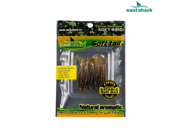 Силиконовая приманка ES54390 50 мм (6 шт/уп) color: D044