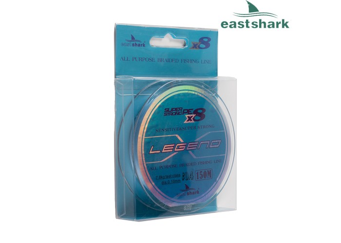 Шнур EastShark Legend X8 150м 0,12мм #0,6 голубой