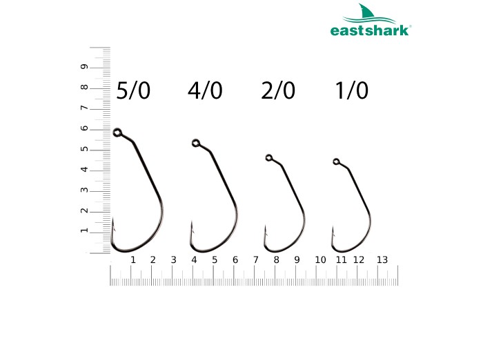 Крючки офсетные 5169  № 5/0