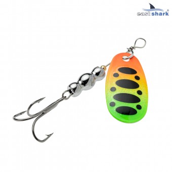 Блесна вращающаяся (уп./5шт.) EastShark Screw размер-1 (3.5 грамм) col.#732