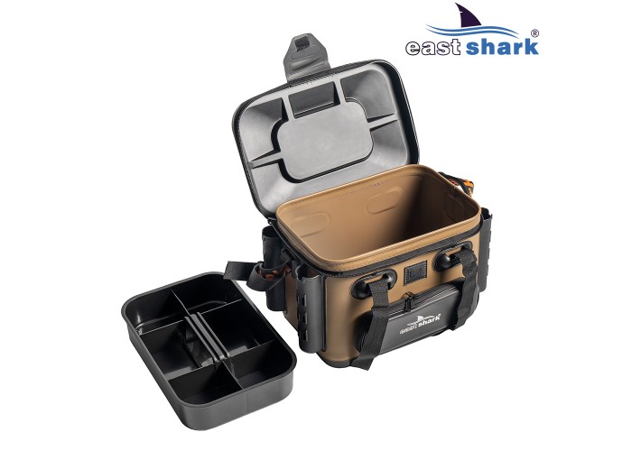 Ящик рыболовный с держателями удилищ ST-402626-L "Болотный"