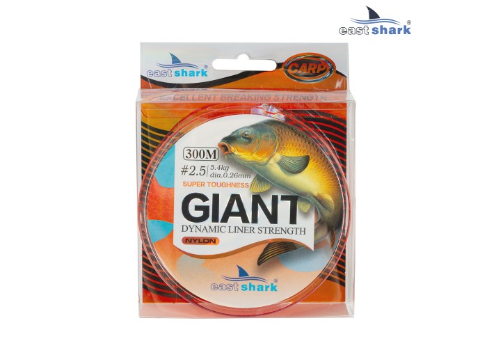 Леска 300м EastShark GIANT NYLON 0,34 мм
