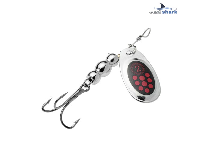 Блесна вращающаяся (уп./5шт.) EastShark Screw размер-2 col.#725