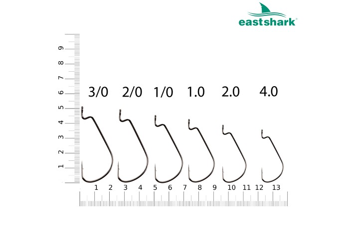 Крючки офсетные 5163  № 1.0