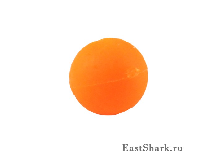Силиконовая бусина оранжевая d12 ES20161202