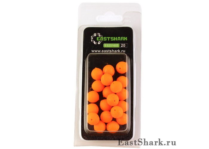 Силиконовая бусина оранжевая d12 ES20161202