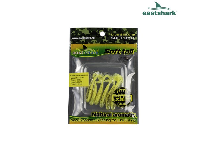 Силиконовая приманка ES54390 50 мм (6 шт/уп) color: K082