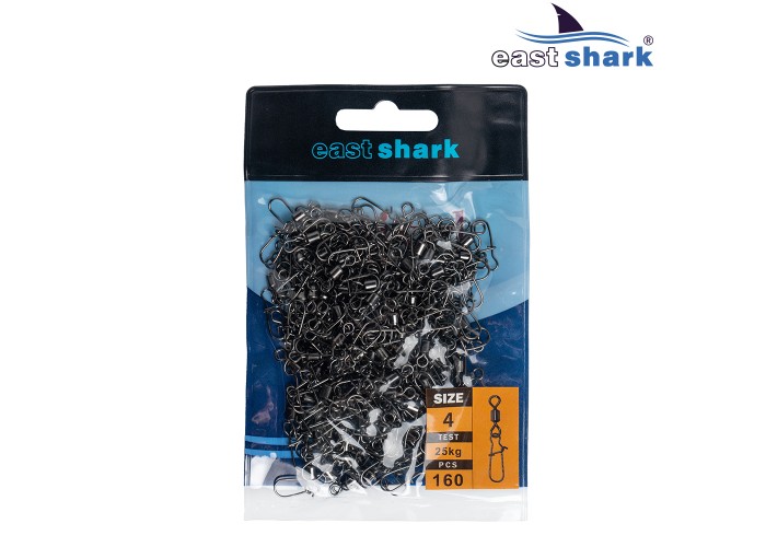 Вертлюг + карабин Американка техническая упаковка 110 шт №1