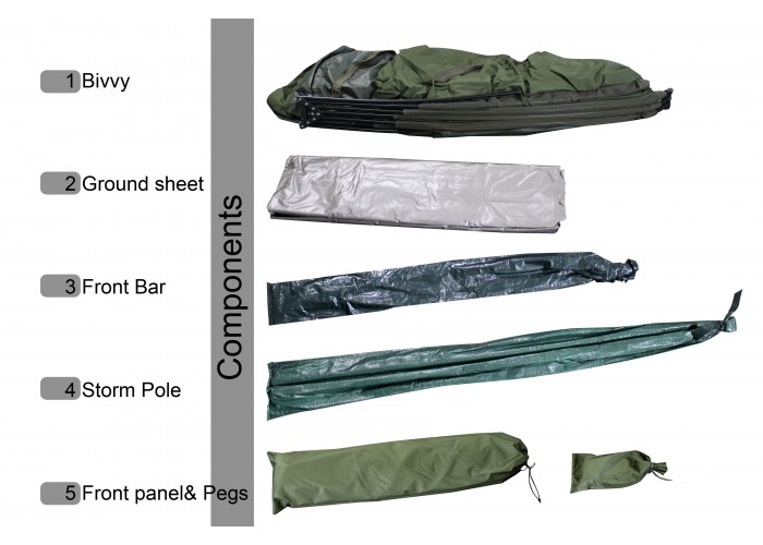 Палатка карповая EastShark HYT 100-XL-II