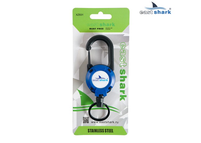 Поясной карабин-держатель EastShark (ретривер) XZ 831 синий