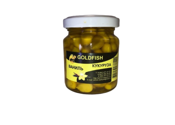Кукуруза Goldfish в банке со вкусом ванили